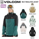 【VOLCOM】ボルコム 2023/2024 WOMENS BOLT INSULATED JACKET レディース スノージャケット ウェア トップス アウター...