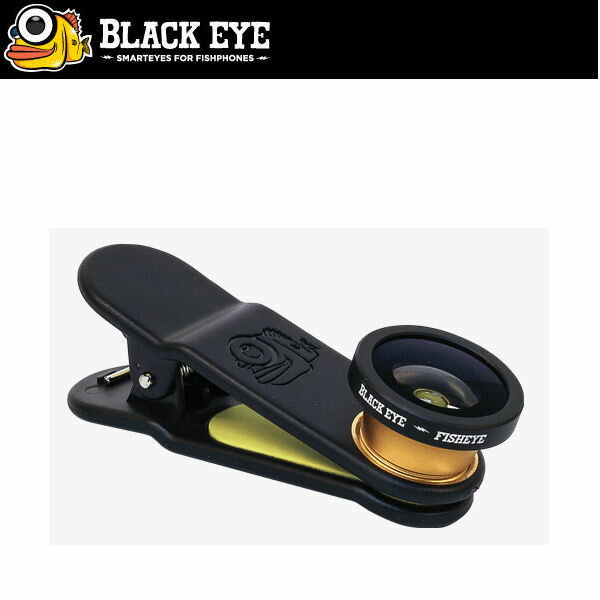 【BLACK EYE】Fish Eye スマートフォン用カメラレンズ/フィッシュアイ