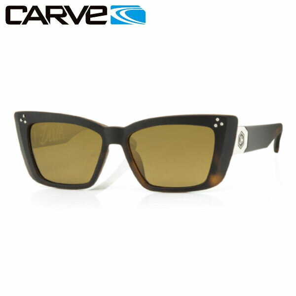 【CARVE】カーブ DIXIE レディースサングラス TortPOLARIZED