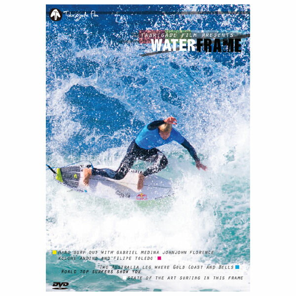 楽天surf＆snow 54TIDE【Tabrigade Film】タブリゲイデフィルム Water Frame ウォーターフレーム サーフィン DVD