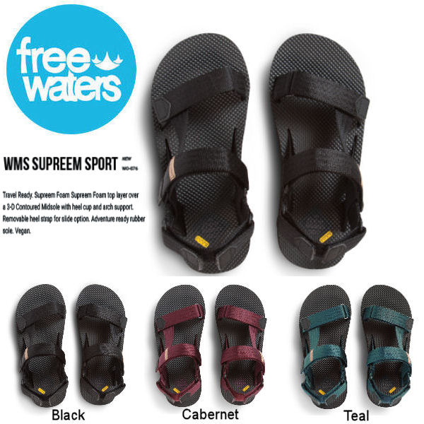 【freewaters】フリーウォータース 2019春夏 SUPREEM SPORT レディース シューズ サンダル 靴 23cm・24cm・25cm 3カラー