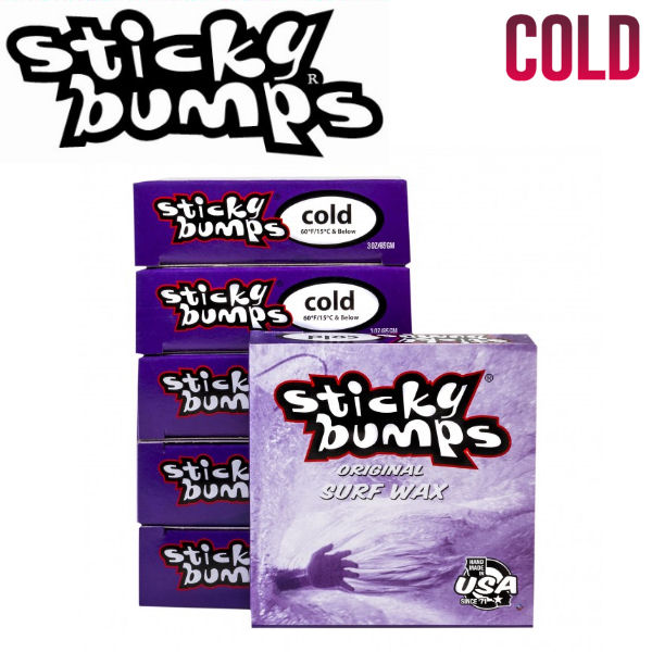 【Sticky Bumps】 スティッキーバンプス Original Cold SURF WAX サーフ ワックス ワックス コールド 冬用 適正水温15℃以下 スタンダードシリーズ サーフィン 【あす楽対応】