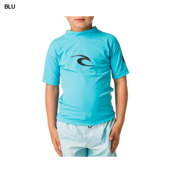 【RIP CURL】リップカール 2019春夏 Grom Corpo Long Sleeve キッズ ラッシュガード 半袖 海水浴 プール 90cm 100cm 110cm 120cm 2カラー