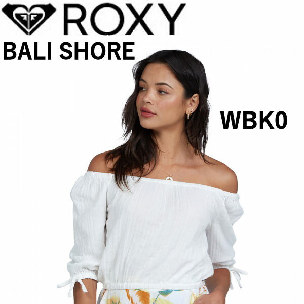 【ROXY】ロキシー 2021春夏 BALI SHORE レディース オフショルダー 長袖 トップス ビーチ サーフ 海 プール 羽織り XS/S/M【正規品】