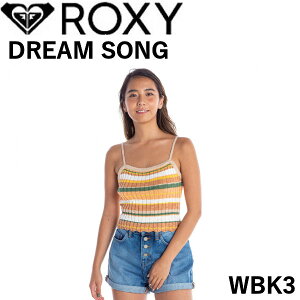 【ROXY】ロキシー 2021春夏 DREAM SONG キャミソール レディース ノースリーブ トップス アウトドア キャンプ サーフ アーバンライフ ボタニカル 正規品【あす楽対応】