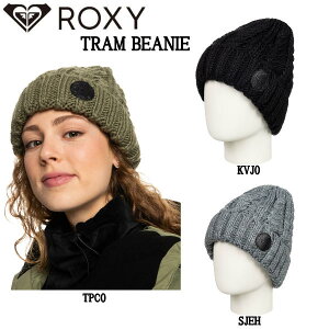 【ROXY】ロキシー ポーラーフリース付き ビーニー TRAM BEANIE 帽子 ニット帽 ブランドロゴ 可愛い スノーボード スノボー キャンプ アウトドア【あす楽対応】