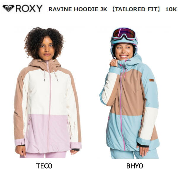 ROXYۥ 2021-2022 RAVINE HOODIE JK TAILORED FIT10K ǥ Ρ㥱å ߥ顼 ߤѥǥ եå Ρ Ρܡ 2顼ʡۡڤб