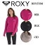 ROXYۥ 2021 ® UVå å ȥåץ WARM YOUR DAY L/S ǥ 󥰥꡼ ȥɥ    S/M/L 3顼 ڤб