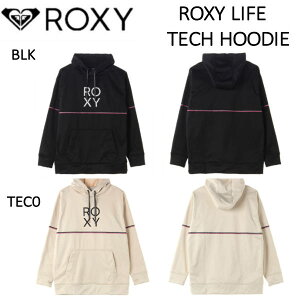 【ROXY】ロキシー 2021-2022 ROXY LIFE TECH HOODIE 撥水 パーカー レディース プルオーバー スノーボード スノボ アウトドア キャンプ S/M/L 2カラー 正規品【あす楽対応】