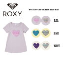 【ROXY】ロキシー 2022春夏 キッズ Tシャツ 100-150CM MINI HEART ROXY スケートボード サーフィン キャンプ アウトドア トップス 3カラー 正規品【あす楽対応】