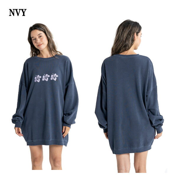 【ROXY】ロキシー 2023春夏 NEW LOVE スウェットワンピース ドロップショルダー アウトドア キャンプ ストリート S/M/L 3カラー【正規品】 54tide-10139007 surf&snow 54TIDE サンプル画像3