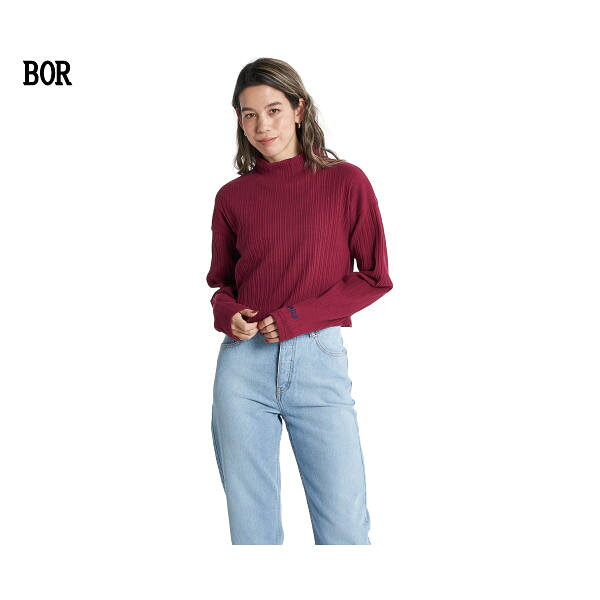 【ROXY】ロキシー 2022秋冬 ROXY STRIPE リブ ハイネックトップ ロングスリーブ アウトドア キャンプ サーフ リゾート 海 正規品 S/M/L 4カラー 54tide-10127987 surf&snow 54TIDE サンプル画像2