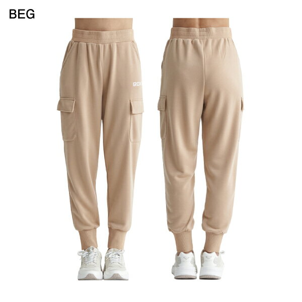 【ROXY】ロキシー 2024春夏 DOWN TO EARTH PANTS レディース カーゴパンツ サルエ...