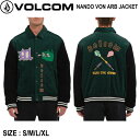 ボルコム 2023秋冬 NANDO VON ARB JACKET メンズ コーデュロイジャケット アウター トップス アウトドア スケボー S/M/L/XL