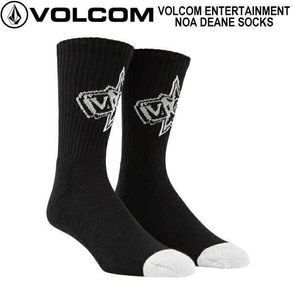 【VOLCOM】ボルコム 2023秋冬 VOLCOM ENTERTAINMENT NOA DEANE SOCKS メンズ 靴下 ハイソックス スケートボード サーフィン アウトドア【正規品】【あす楽対応】