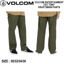 【VOLCOM】ボルコム 2023秋冬 VOLCOM ENTERTAINMENT FAT TONY KRAFTSMAN PANTS メンズ パンツ ボトムス 長...