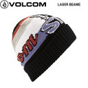 【VOLCOM】ボルコム 2023秋冬 LAGER BEANIE メンズ ニット帽 ビーニー ニットキャップ 帽子 スケートボード ストリート スノーボード ス...