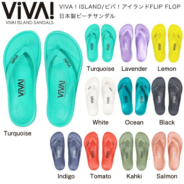 【VIVA】ビバ VIVA ISLAND ビバアイランド JAPAN FLIP FLOP メンズ レ