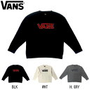 【VANS】バンズ 2019秋冬 FLYING-V JQD CREW KNIT 長袖クルーニット セーター メンズ レディース M～L 3カラー【あす楽対応】