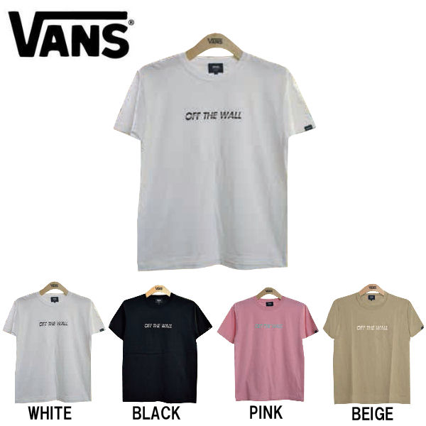 【VANS】バンズ 2019春夏 OFF THE WALL Girls S/S T-Shirt レディース 半袖Tシャツ ティーシャツ TEE トップス ストリート スケートボード アウトドア キャンプ S/M 4カラー【正規品】【あす楽対応】