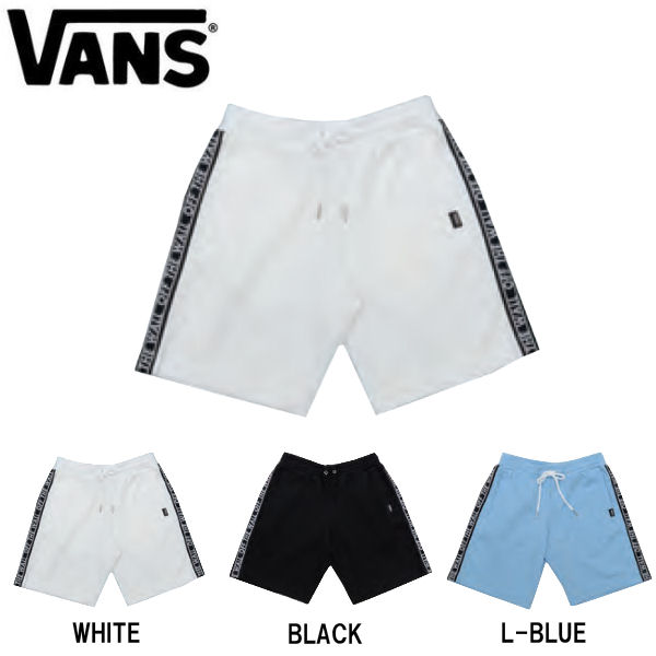 【VANS】バンズ 2019春 SPRING スプリング VANS JQD Tape Girls Sweat Shorts レディース ハーフパンツ ボトムス 半ズボン S M 3カラー