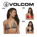 【VOLCOM】ボルコム 2018春夏 SIMPLY SEAMLESS TRI CLASSIC レディース ビキニ 上下セット 水着 サーフィン XS-M 3カラー