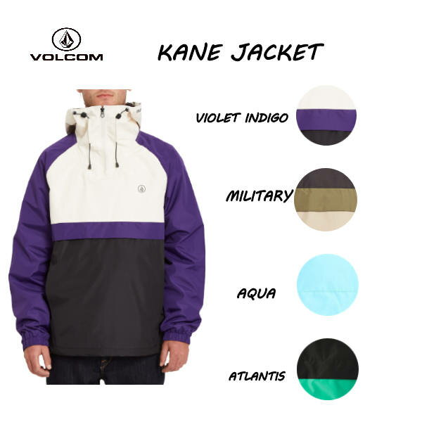 【VOLCOM】ボルコム 2021秋冬 KANE JACKET メンズ ジャケット スノーボード スケートボード サーフィン S/M/L/XL 4カラー【正規品】【あす楽対応】