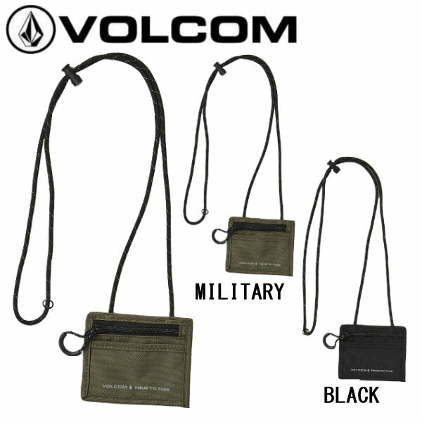 【VOLCOM】ボルコム 2020春夏 VOL TRAVEL WALLET メンズ レディース トラベルウォレット ポーチ ショルダー 小物入れ ユニセックス ONE SIZE 2カラー【正規品】【あす楽対応】