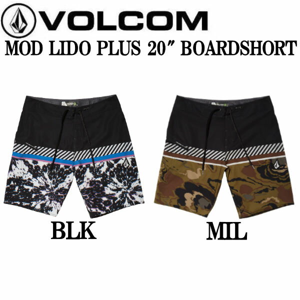 【VOLCOM】ボルコム 2021春夏 MOD LIDO PLUS 20 BOARDSHORT メンズ水着 トランクス パンツ サーフィン スケートボード 28/30/32 2カラー【あす楽対応】