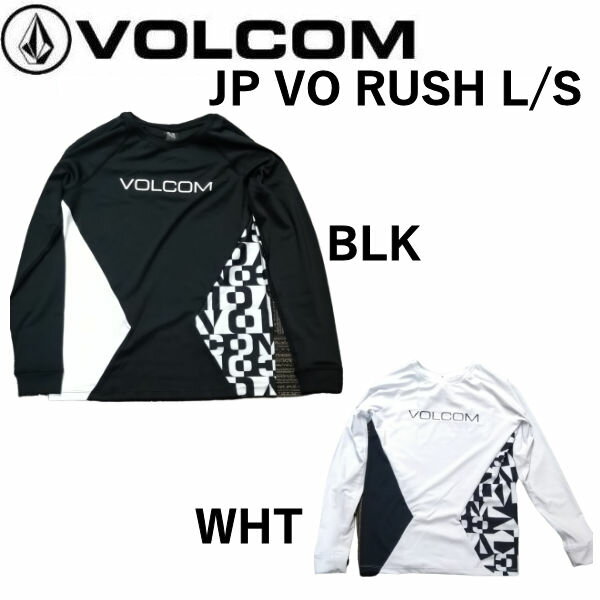 VOLCOMۥܥ륳 2021ղ JP VO RUSH L/S ǥ å奬 Ĺµ ե ȥɥ   ȥåץ S/Mʡۡڤб