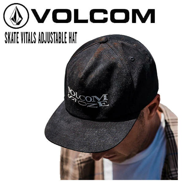 ボルコム キャップ メンズ 【VOLCOM】ボルコム 2022秋冬 SKATE VITALS ADJUSTABLE HAT メンズ キャップ スナップバック 帽子 ストリート アウトドア 小物 アクセサリー ONE SIZE【正規品】【あす楽対応】