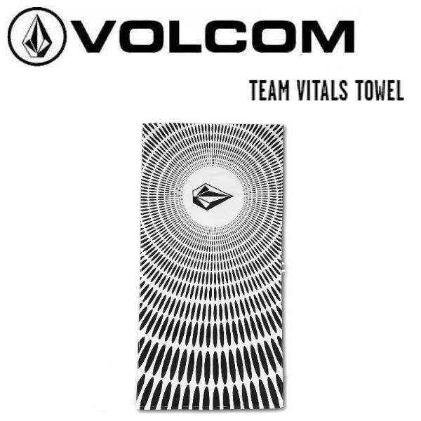 【VOLCOM】ボルコム 2022春夏 TEAM VITALS TOWEL タオル バスタオル ビーチタオル サーフィン プール ..