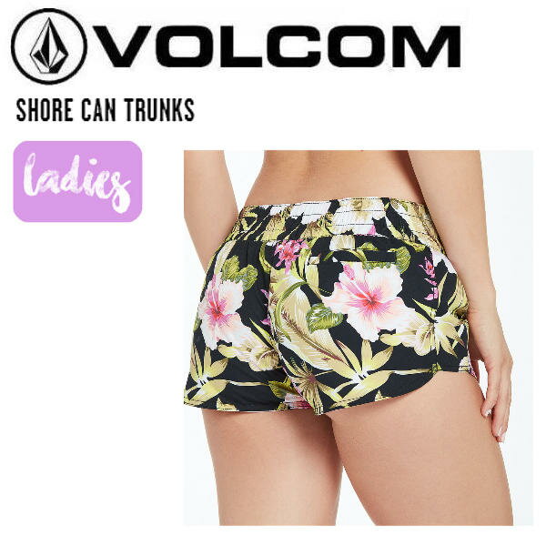 VOLCOMۥܥ륳 2022ղ SHORE CAN TRUNKS ǥ ܡɥ硼 եȥ󥯥 ե ס ʪ ꡼ XS/S/M ֥åʡۡڤб