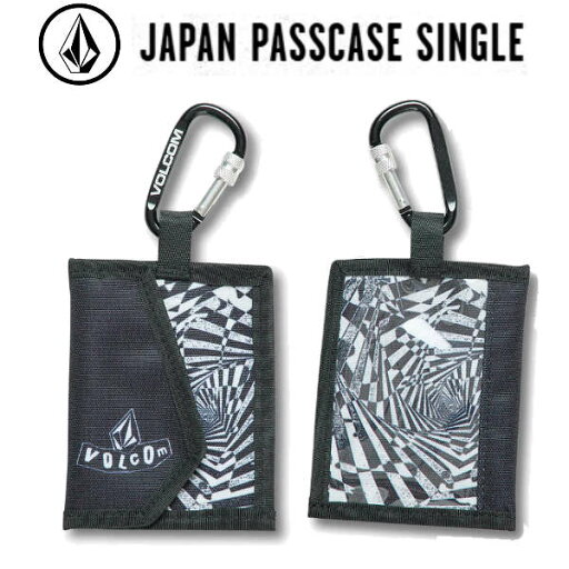 【VOLCOM】ボルコム 2024/2025 Japan Passcase Single パスケース チケットケース カラビナ付き コインケース スノーボード スノボ スキー BLACK WHITE【正規品】 【VOLCOM】ボルコム 2024/2025 Japan Passcase Single パスケース チケットケース カラビナ付き コインケース スノーボード スノボ スキー BLACK WHITE【正規品】