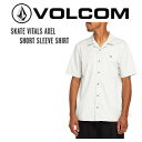 【VOLCOM】ボルコム 2023春夏 SKATE VITALS AXEL SHORT SLEEVE SHIRT メンズ シャツ 半袖 スケートボード ストリート アウトドア M/L/XL【正規品】【あす楽対応】