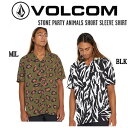 yVOLCOMz{R 2023t STONE PARTY ANIMALS SHORT SLEEVE SHIRT Y Vc  XP[g{[h AEghA M/L/XL 2J[yKizyyΉz