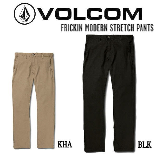 VOLCOMۥܥ륳 2023ղ FRICKIN MODERN STRETCH PANTS  ȥåѥ 󥰥ѥ ȥܡ ȥ꡼ ȥɥ 28/29/30/31/32/34/36 2顼ʡۡڤб