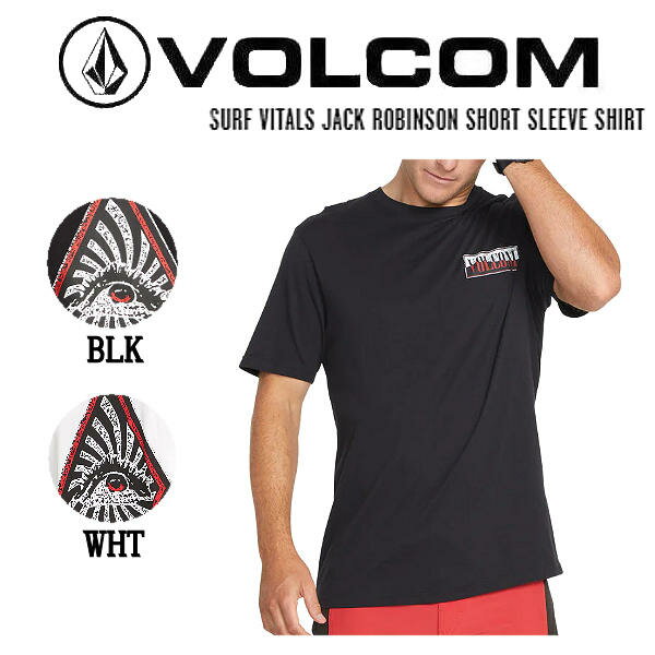 VOLCOMۥܥ륳 2023ղ SURF VITALS JACK ROBINSON SHORT SLEEVE SHIRT  T åӥ󥽥 Ⱦµ ե ȥɥ M/L/XL 2顼ʡۡڤб