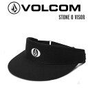 【VOLCOM】ボルコム 2023春夏 STONE O VISOR バイザー ストラップアジャスター ベルト スケートボード サーフィン アウトドア ONE SIZE【正規品】【あす楽対応】