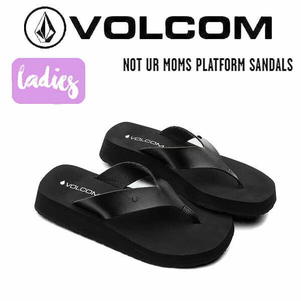 VOLCOMۥܥ륳 2023ղ NOT UR MOMS PLATFORM SANDALS ǥ   ե  ȥɥ 23/24/25ʡۡڤб