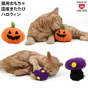 なめけるキッカー ハロウィンモチーフ ゴロにゃんオリジナル 国産またたび100%使用 手作りの猫用キッカー きのこ キノコ カボチャ かぼちゃ ジャックオランタン