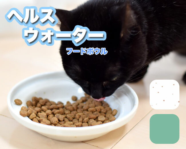 ヘルスウォーター フードボウル M (AHF-M) 猫用食器