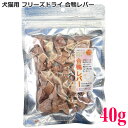 AD.DOG&CAT ミラクルトリーツ フリーズドライ 合鴨レバー 40g (32310)