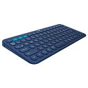 ロジクール ワイヤレスキーボード 無線 キーボード 薄型 小型 K380BL Bluetooth ワイヤレス Windows Mac iOS Android Chrome K380 国内正規品