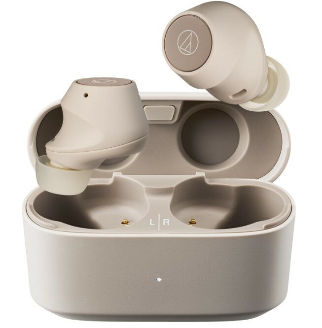 オーディオテクニカ 完全ワイヤレスイヤホン ATH-CKS30TW+ BG ライトベージュ(2.0)