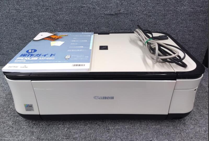 商品情報商品説明【中古】旧モデル Canon インクジェット複合機 MP480【メーカー名】キヤノン【メーカー型番】PIXUSMP480【ブランド名】キヤノン【商品説明】この度は当商品をご覧いただき、誠にありがとうございます。商品状態について中古品としては使用感が少なく、全体的にきれいな状態です。初期不良について当店では、商品到着後1週間以内にご連絡をいただいた初期不良につきましては、返品・交換・修理にて対応させていただいております。万が一不具合がございました場合は、お早めにご連絡ください。商品の色味についてお使いのモニター設定やお部屋の照明環境等により、実際の商品と色味が異なって見える場合がございます。あらかじめご了承くださいますようお願いいたします。在庫について当商品は他モールとの併売商品となっております。そのため、ご注文のタイミングによっては在庫切れとなる場合がございます。その際は、速やかにご連絡させていただきますので、あらかじめご了承ください。発送についてご注文確認後、順次発送の手配を行っております。お届けまでの目安は、3-10日程度となります。ご注文からお届けまでの流れ1．ご注文　ご注文は24時間受け付けております。2．ご注文確認　ご注文後、当店よりご注文確認メールをお送りいたします。3．発送準備期間　お届けまで3-10営業日程度を目安にお考えください。　※海外在庫品の場合は、3週間程度お時間をいただく場合がございます。4．ご入金確認　前払い決済をご選択の場合は、ご入金確認後に発送手配を行います。8．出荷　配送準備が整い次第、商品を出荷いたします。　発送後は、出荷完了メールにてご案内いたします。ご注意事項・お客様都合によるご注文後のキャンセル・返品はお受けしておりません。・誠に恐れ入りますが、電話での対応は行っておりません。　ご質問やお問い合わせは、メッセージまたはメールにてお願いいたします。ご不明な点がございましたら、お気軽にお問い合わせください。最後までお読みいただき、誠にありがとうございます。【中古・非常に良い】旧モデル Canon インクジェット複合機 MP480 送料無料 5
