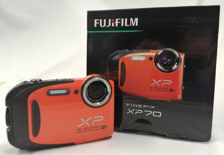 【中古・非常に良い】フジフイルム FinePix XP70 オレンジ