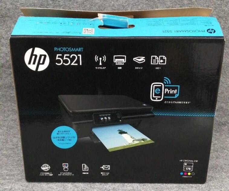⭐️新品未使用⭐️HP ヒューレットパッカード Photosmart 5521 楽天市場】Photosmart 5521（プリンタ｜パソコン・周辺機器）の通販