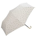 Wpc. 雨傘 ミルキードット レディース 晴雨兼用 大人可愛い 水玉 ニュアンスカラー ハート金具 通勤 通学 おしゃれ 可愛い 女性