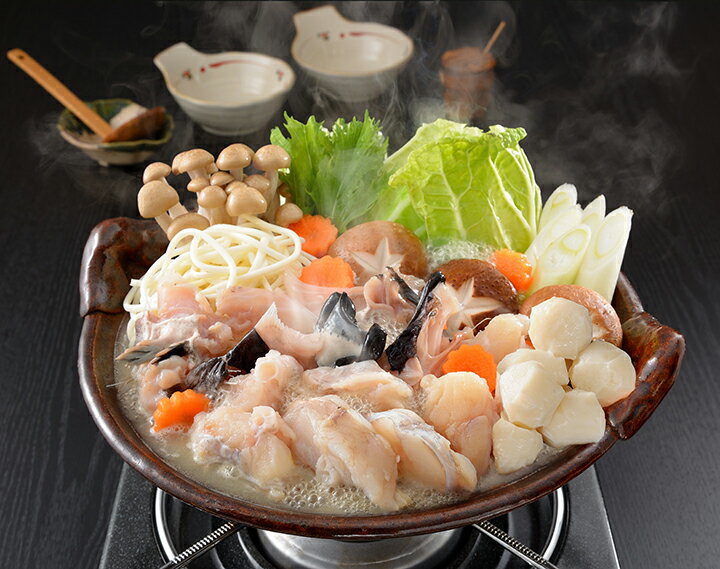 【ATU-5KZ】あんこう鍋うどん付きセット お歳暮 お中元 冷凍便【送料無料・代引き／同梱不可】